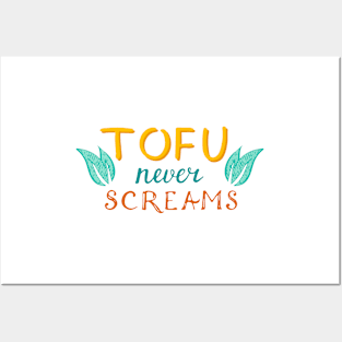 Tofu Never Screams Posters and Art